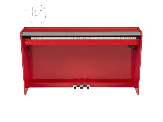 Dexibell VIVO H10 Digital Upright Piano with Bench (Polished Red)